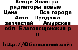 Хенде Элантра3 радиаторы новые › Цена ­ 3 500 - Все города Авто » Продажа запчастей   . Амурская обл.,Благовещенский р-н